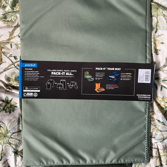 NWT Eagle Creek Pack-It Starter Set Mossy Green - Picture 3 of 3